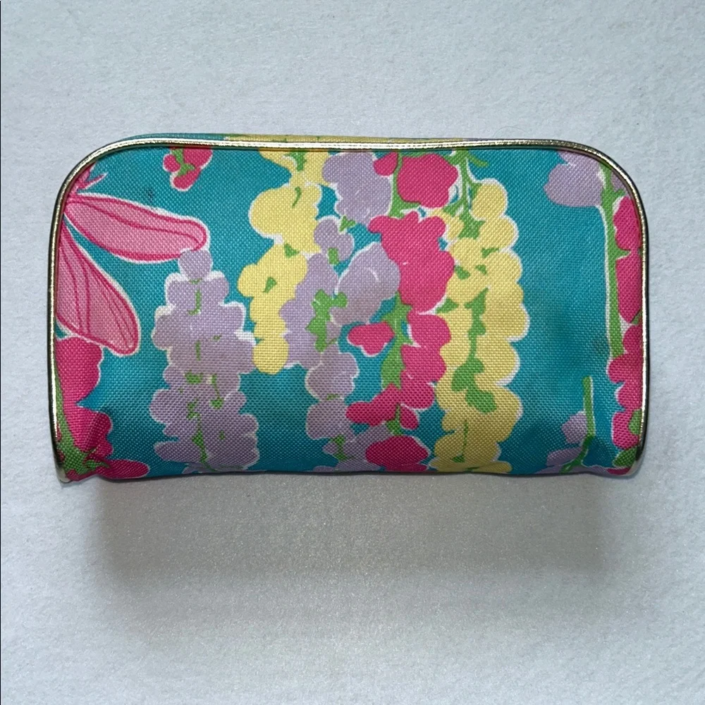 Lilly Pulitzer Colorful Floral Pouch